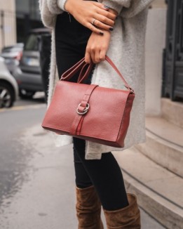 sacs bandoulière en cuir modèle VALENTINA