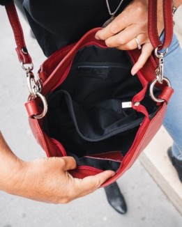 Sac à main en cuir modèle CARLA