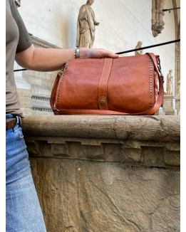Francesca Sac bandoulière cuir vintage