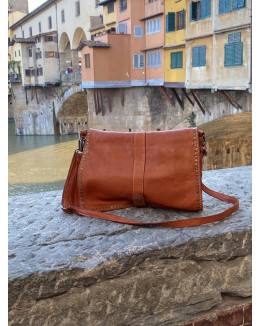 Francesca Sac bandoulière cuir vintage