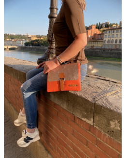 Pochette en cuir modèle NELL