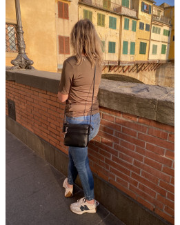 Pochette en cuir modèle GABRIELLE