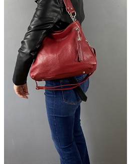 Sac à main en cuir modèle ALESSIA