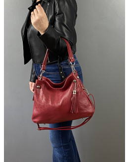 Sac à main en cuir modèle ALESSIA