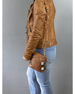 Pochette en cuir modèle GINA