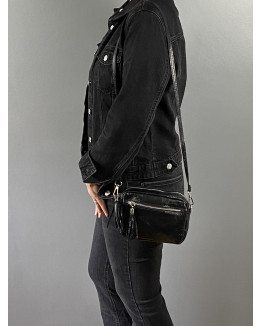 Sac à bandoulière en cuir modèle ANDREA