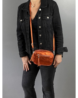 Sac à bandoulière en cuir modèle ANDREA