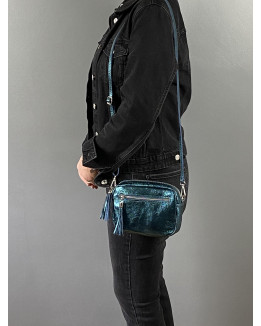 Sac à bandoulière en cuir modèle ANDREA