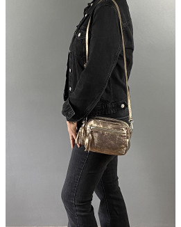 Sac à bandoulière en cuir modèle ANDREA