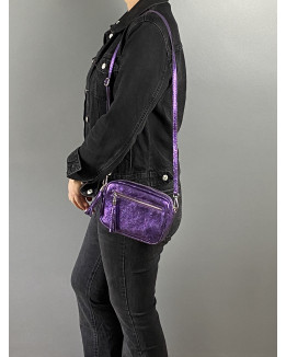 Sac à bandoulière en cuir modèle ANDREA