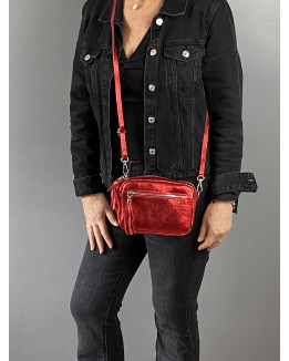 Sac à bandoulière en cuir modèle ANDREA