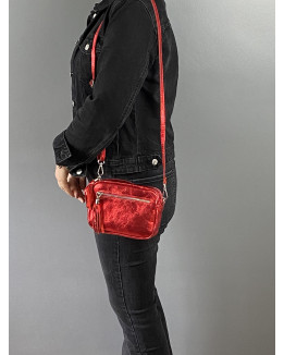 Sac à bandoulière en cuir modèle ANDREA