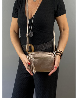Sac à bandoulière en cuir modèle ANDREA