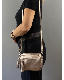 Sac à bandoulière en cuir modèle ANDREA