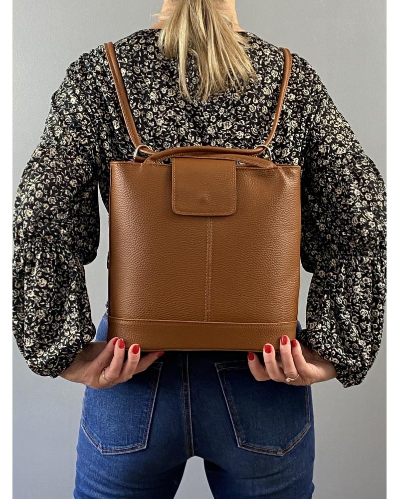Sac à dos en cuir modèle TINA Sac à dos en cuir modèle TINA