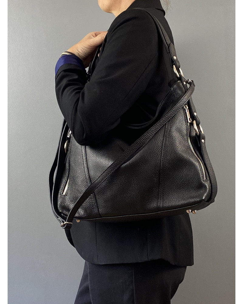 Sac à main en cuir modèle SIENNA Sac à main en cuir modèle SIENNA