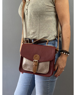 Pochette en cuir modèle ABBIE