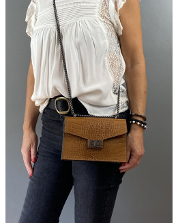 Pochette en cuir modèle GIULIANI