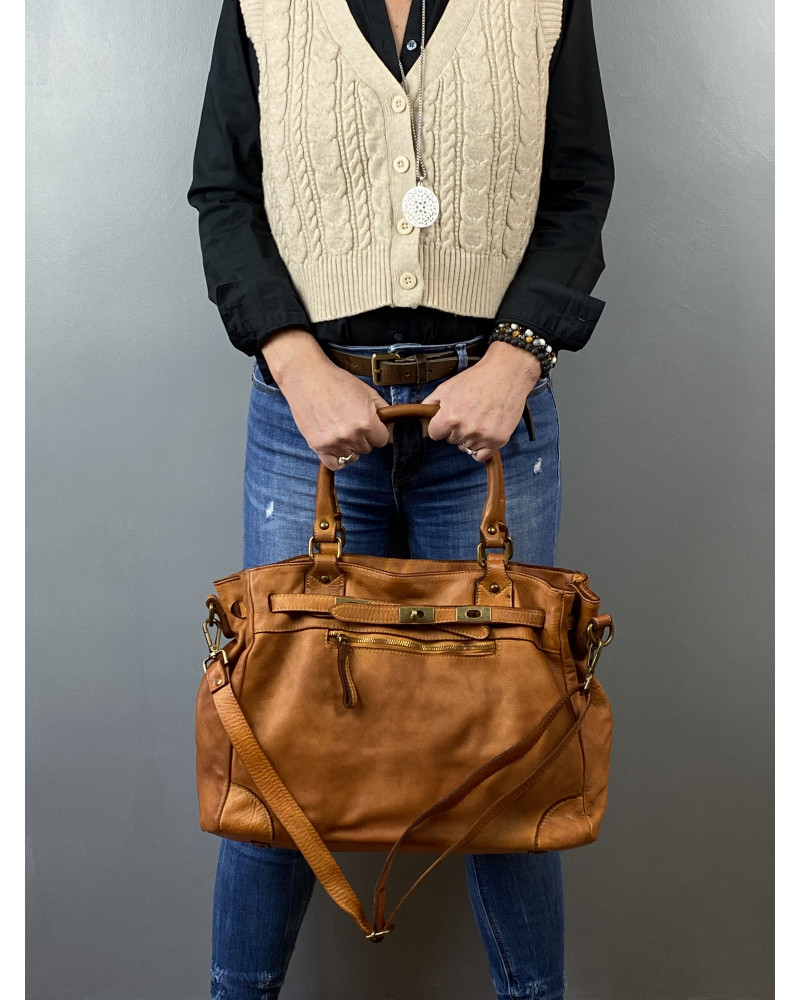 Sandra Sac à main cuir vintage Sandra Sac à main cuir vintage
