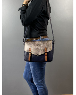 Sac à bandoulière en cuir modèle ORNELLA