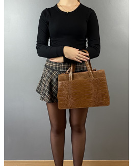 Sac à main en cuir modèle Alba