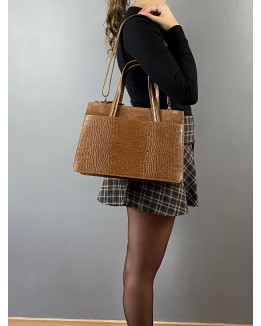 Sac à main en cuir modèle Alba