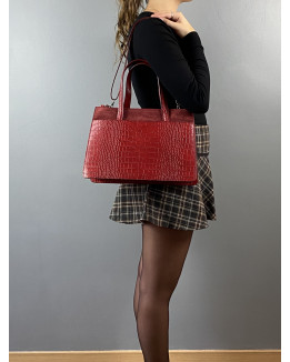 Sac à main en cuir modèle Alba