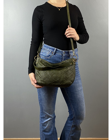 Sac à main en cuir modèle AMALIA