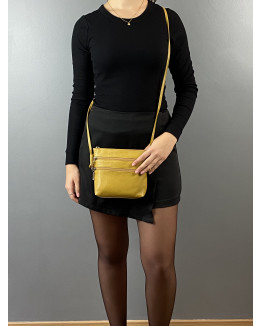 Pochette en cuir modèle GABRIELLE