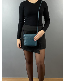 Pochette en cuir modèle GABRIELLE