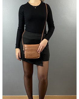 Pochette en cuir modèle GABRIELLE