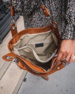 Sac à main en cuir modèle KIARA